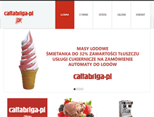 Tablet Screenshot of cattabriga.pl